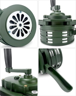 Foto 4 | Foto 4 | Bocina De Sirena De Manivela Qwork Manual De Seguridad De Emergencia 110 Db - Venta Internacional.