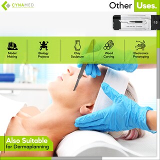 Foto 5 | Foto 5 | Bisturí Cynamed Acero Al Carbono Estéril Caja De 100 - Venta Internacional.