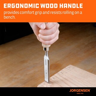 Foto 6 | Foto 6 | Juego De Cinceles Para Madera Jorgensen Acero Aleado Con Cromo 4 Piezas - Venta Internacional.