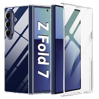 Foto 1 | Foto 1 | Funda De Teléfono Afengbox Para Samsung Galaxy Z Fold 7 Transparente Con Protector De Pantalla - Venta Internacional.