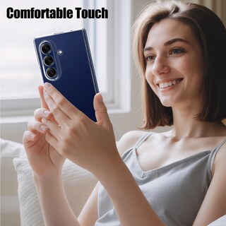 Foto 6 | Foto 6 | Funda De Teléfono Afengbox Para Samsung Galaxy Z Fold 7 Transparente Con Protector De Pantalla - Venta Internacional.