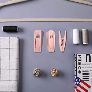 Foto 5 | Foto 5 | Pinzas Trgowaul De Terciopelo Rosa Claro Para Perchas Finas - Venta Internacional.