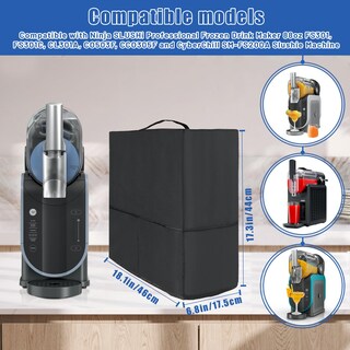 Foto 2 | Foto 2 | Cubierta Antipolvo Para Máquina Ninja Slushie Fs301c/fs301/fs300 - Venta Internacional.