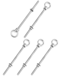 Foto 7 | Foto 7 | Eye Bolt Qwork 316 De Acero Inoxidable Con Hombro 5/16 X 6 Paquete De 5 - Venta Internacional.