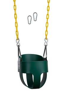 Foto 1 | Foto 1 | Asiento Giratorio New Bounce Para Niños Pequeños Para Exteriores Con Cadenas Revestidas - Venta Internacional.