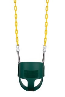 Foto 3 | Foto 3 | Asiento Giratorio New Bounce Para Niños Pequeños Para Exteriores Con Cadenas Revestidas - Venta Internacional.