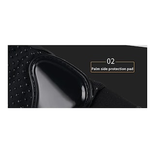 Foto 3 | Foto 3 | Guantes Con Proteccionbelug Motociclista Anti Derrape Táctil Negro Xl