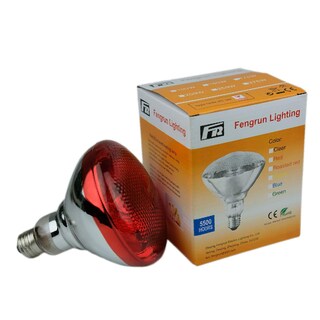 Foto 3 | Foto 3 | Lámpara De Calor Infrarrojo Fengrun Vidrio Duro Rojo 150 W 120 V - Venta Internacional.