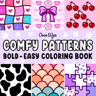 Foto 1 | Foto 1 | Libro De Colorear Coco Wyo Comfy Patterns Para Adultos Y Niños - Venta Internacional.