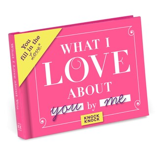 Foto 1 | Foto 1 | Diario De Regalo Knock Knock What I Love About You Book - Venta Internacional.