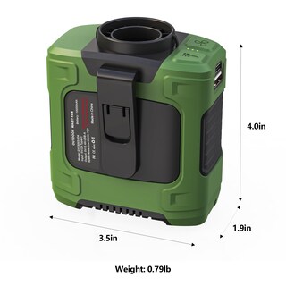 Foto 7 | Foto 7 | Ventilador De Cintura Charmp Portátil Con Batería De 10000 Mah 24 Horas De Funcionamiento - Venta Internacional.