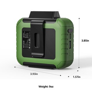 Foto 7 | Foto 7 | Ventilador De Cintura Charmp Portátil Con Batería De 6000 Mah 16 Horas De Funcionamiento - Venta Internacional.