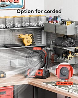 Foto 3 | Foto 3 | Ventilador Con Batería Deforce Para Batería Milwaukee M18 18v - Venta Internacional.