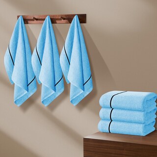Foto 3 | Foto 3 | Juego De Toallas De Mano Myown Algodón Ultrasuave 40 X 60 Cm 6 Piezas Azul Cielo - Venta Internacional.