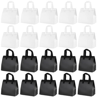 Foto 1 | Foto 1 | Bolsas Aislantes Desechables Chanseen Para Llevar 20 Unidades (negras Blancas) - Venta Internacional.