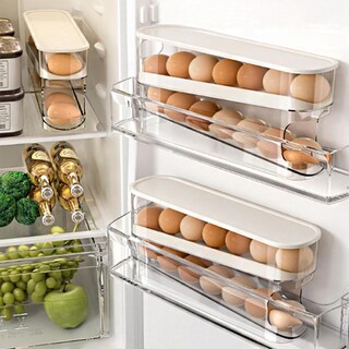 Foto 1 | Foto 1 | Organizador De Huevos Wacoi  Frigorífico Enrollable Automático  Capacidad Para 12 Huevos - Venta Internacional.