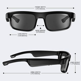 Foto 3 | Foto 3 | Gafas Inteligentes Grofulor Lv-m8 Pro Bluetooth 5.3 Polarizadas - Venta Internacional.