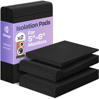 Foto 1 | Foto 1 | Monitor Isolation Pads Ekkogo Vibredux Hd Foam Altavoz De 5 Pulgadas - Venta Internacional.