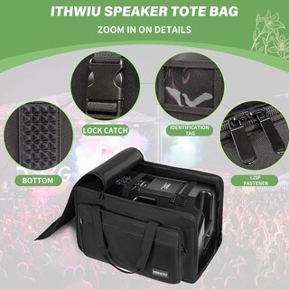 Foto 5 | Foto 5 | Bolsa De Transporte Para Altavoces Ithwiu It-tote12 Para Gabinetes De 12 Pulgadas - Venta Internacional.