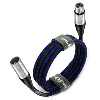 Foto 1 | Foto 1 | Cable De Micrófono Xlr A Xlr Pro Macho A Hembra 3 Pines Y 4 5 M Azul - Venta Internacional.