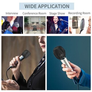 Foto 4 | Foto 4 | Funda Desechable Para Micrófono Buluker 200 Unidades No Tejida Negra - Venta Internacional.