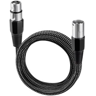 Foto 1 | Foto 1 | Cable Xlr Kinxiyu De 3 M Para Micrófono 3 Pines Nailon Trenzado Macho A Hembra - Venta Internacional.