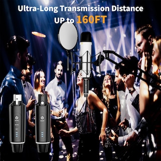 Foto 4 | Foto 4 | Transmisor-receptor De Micrófono Inalámbrico Xlr Arvitek 2.4ghz - Venta Internacional.