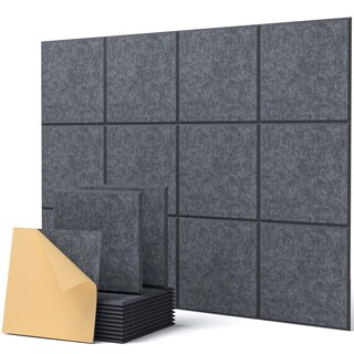 Foto 1 | Foto 1 | Paneles De Pared Insonorizados Soundsbay Hexagon Paquete De 12 Gris Oscuro - Venta Internacional.