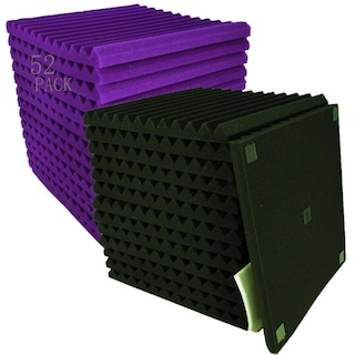 Foto 1 | Foto 1 | Paneles De Pared De Absorción De Sonido Acoustic Wedge Studio Foam - Venta Internacional.