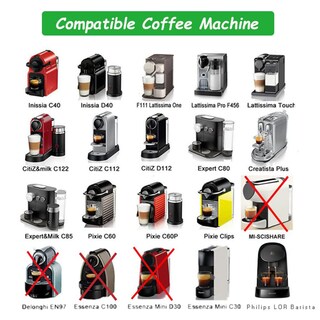 Foto 7 | Foto 7 | Cápsulas De Café Reutilizables De Acero Inoxidable Para Nespresso (2 Tazas) - Venta Internacional.
