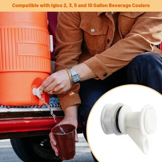 Foto 7 | Foto 7 | Pulsador Omoojee De Repuesto Cooler Spigot Para Iglú De 2 A 10 Galones - Venta Internacional.