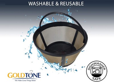 Foto 3 | Foto 3 | Filtro De Café Goldtone  Cesta Reutilizable Para 8 A 12 Tazas (paquete De 2) - Venta Internacional.