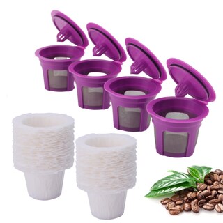 Foto 1 | Foto 1 | Cápsulas De Café Reutilizables K Cup Y 100 Filtros De Papel Para Café Haetyly - Venta Internacional.