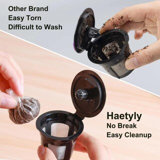Foto 5 | Foto 5 | Cápsulas De Café Reutilizables K Cup Y 100 Filtros De Papel Para Café Haetyly - Venta Internacional.
