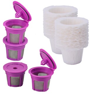 Foto 6 | Foto 6 | Cápsulas De Café Reutilizables K Cup Y 100 Filtros De Papel Para Café Haetyly - Venta Internacional.