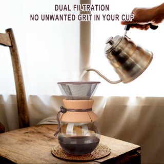 Foto 6 | Foto 6 | Filtro Para Verter Café Misetto Acero Inoxidable Cobre - Venta Internacional.