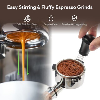 Foto 3 | Foto 3 | Kit De Accesorios Para Espresso Tamper 51 Mm De Acero Inoxidable - Venta Internacional.