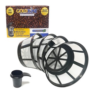Foto 1 | Foto 1 | Filtro De Café Basket Coffee Mesh Reutilizable Malla De Nailon 8-12 Tazas - Venta Internacional.
