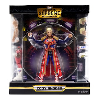Foto 2 | Foto 2 | Figura De Acción Aew Cody Rhodes Unrivaled Supreme De 15 Cm Con Acc - Venta Internacional.