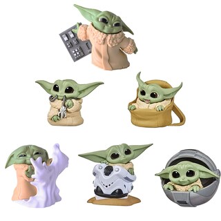 Foto 1 | Foto 1 | Figura De Acción Pazatao Baby Yoda De 5 6 Cm Con Recuerdo Paquete De 6 - Venta Internacional.