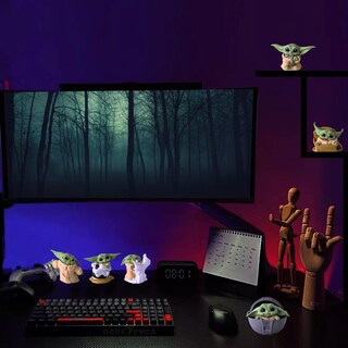 Foto 7 | Foto 7 | Figura De Acción Pazatao Baby Yoda De 5 6 Cm Con Recuerdo Paquete De 6 - Venta Internacional.