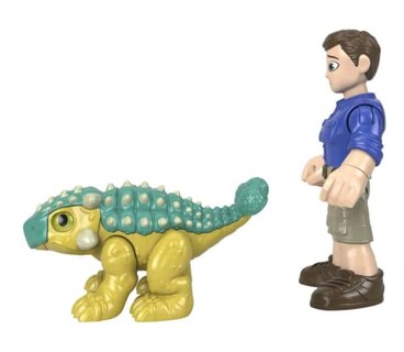 Foto 2 | Foto 2 | Juega Imaginext Jurassic World Bumpy Camp Cretácico Con Ben - Venta Internacional.