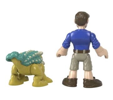 Foto 3 | Foto 3 | Juega Imaginext Jurassic World Bumpy Camp Cretácico Con Ben - Venta Internacional.