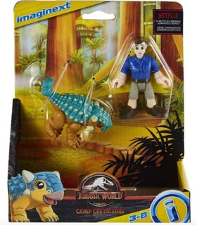 Foto 4 | Foto 4 | Juega Imaginext Jurassic World Bumpy Camp Cretácico Con Ben - Venta Internacional.
