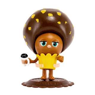 Foto 1 | Foto 1 | Muñeca Con Forma De Figura Toytron Pan Barbería Chocolate Tostado 2 6 Cm - Venta Internacional.