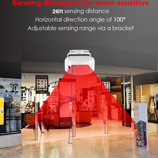 Foto 6 | Foto 6 | Transmisor Con Sensor De Movimiento Para Timbre De Puerta Inalámbrico Hendun - Venta Internacional.