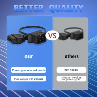 Foto 2 | Foto 2 | Cable Adaptador Obd2 Parannic Para Toyota 17pin Obd2 16pin A Obd1 - Venta Internacional.