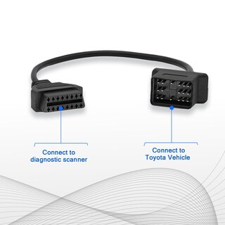 Foto 5 | Foto 5 | Cable Adaptador Obd2 Parannic Para Toyota 17pin Obd2 16pin A Obd1 - Venta Internacional.