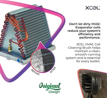 Foto 2 | Foto 2 | Cepillo De Limpieza De Bobinas Xcel Advanced Para Condensador Y Evaporador - Venta Internacional.
