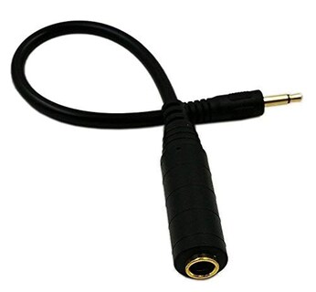 Foto 1 | Foto 1 | Cable Adaptador De Audio Zdycgtime Chapado En Oro De 3 5 Mm Macho A 6 35 Mm Hembra - Venta Internacional.